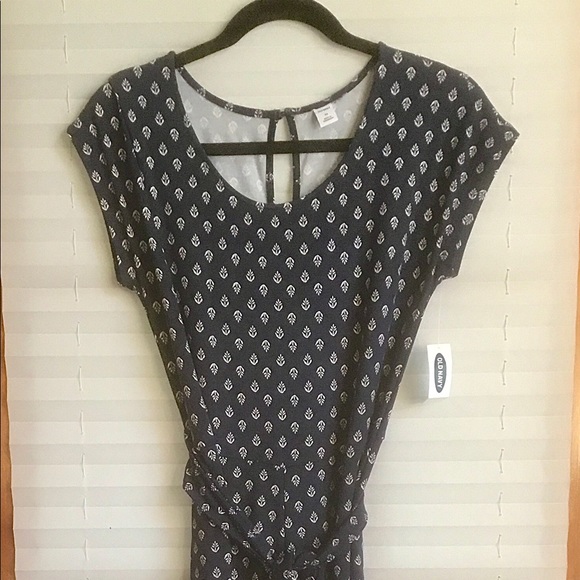 Old Navy Blue Crop Jumpsuit XS - Picture 3 of 6